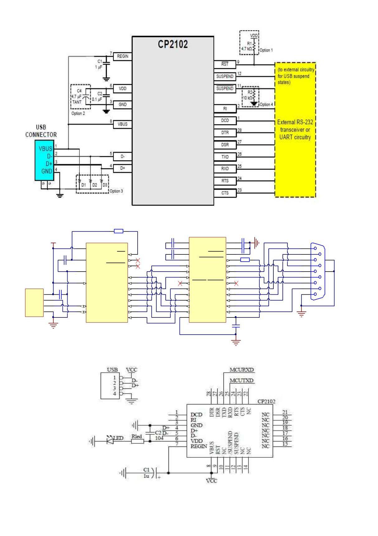 CP2102应用电路