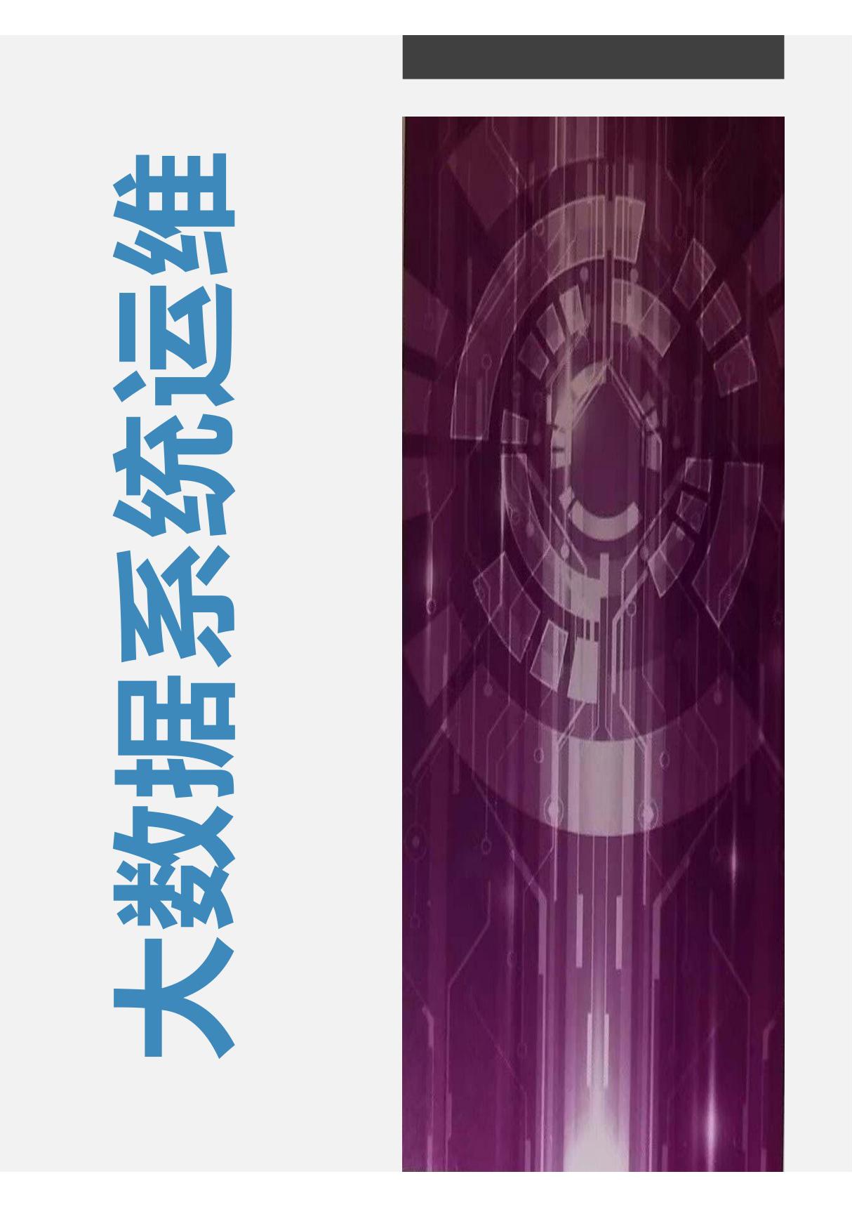 《大数据系统运维》配套PPT 第4章 性能管理