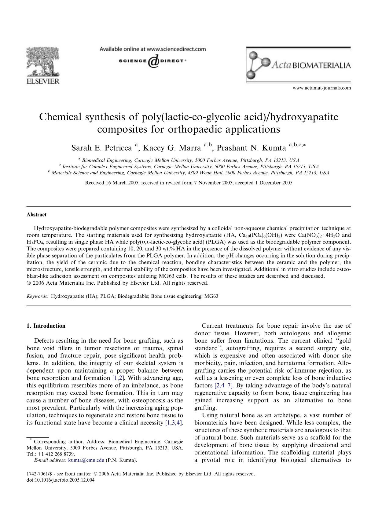 Chemical synthesis