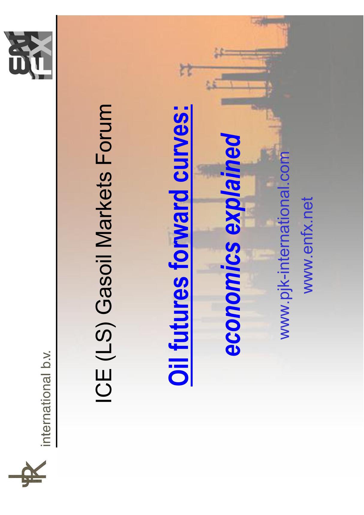 ICE (LS) Gasoil Markets Forum