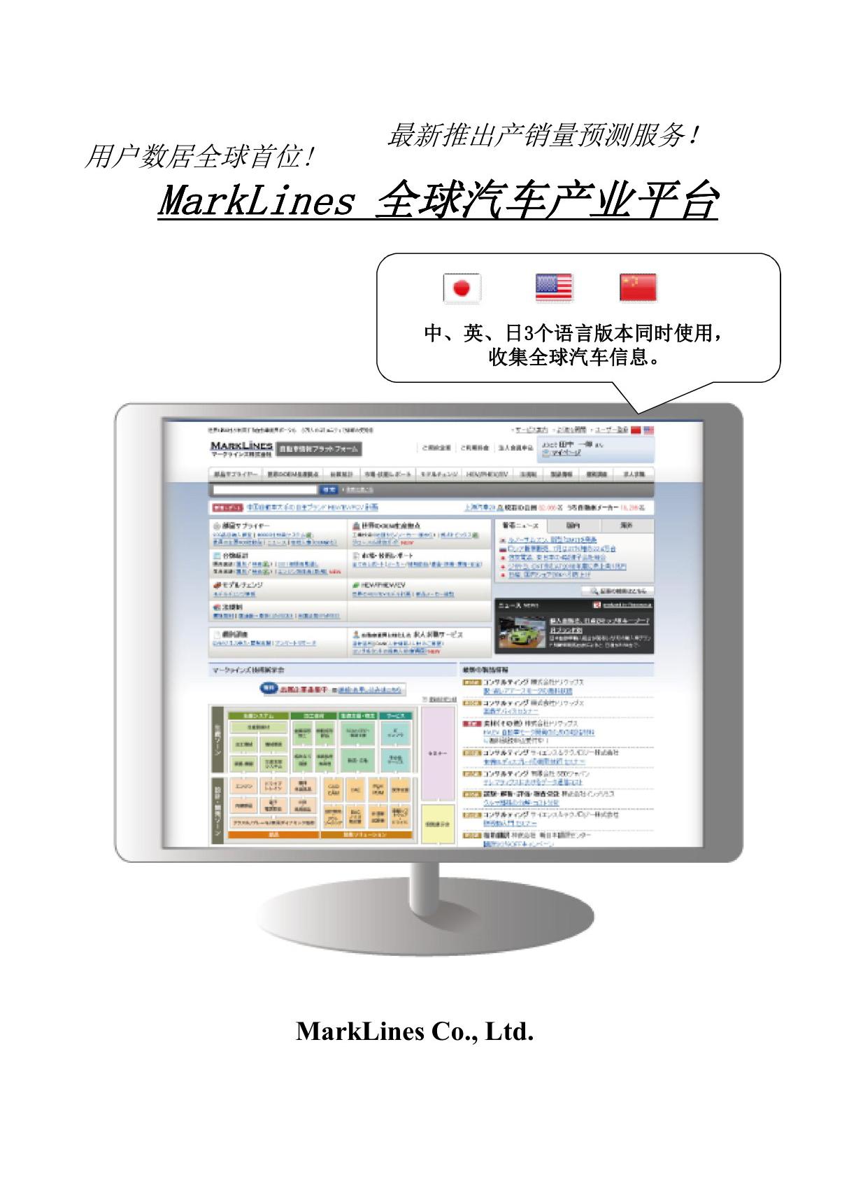 marklines全球汽车产业平台