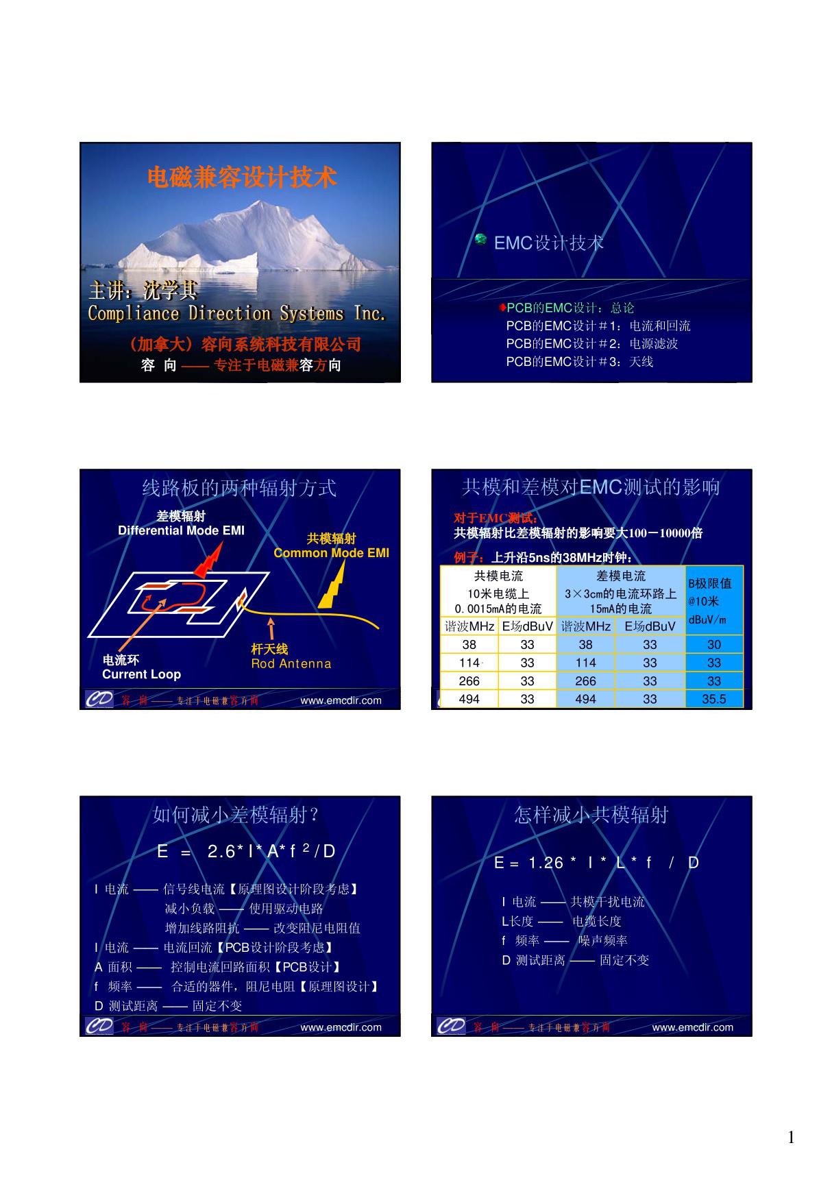 EMC设计技术(PDF)