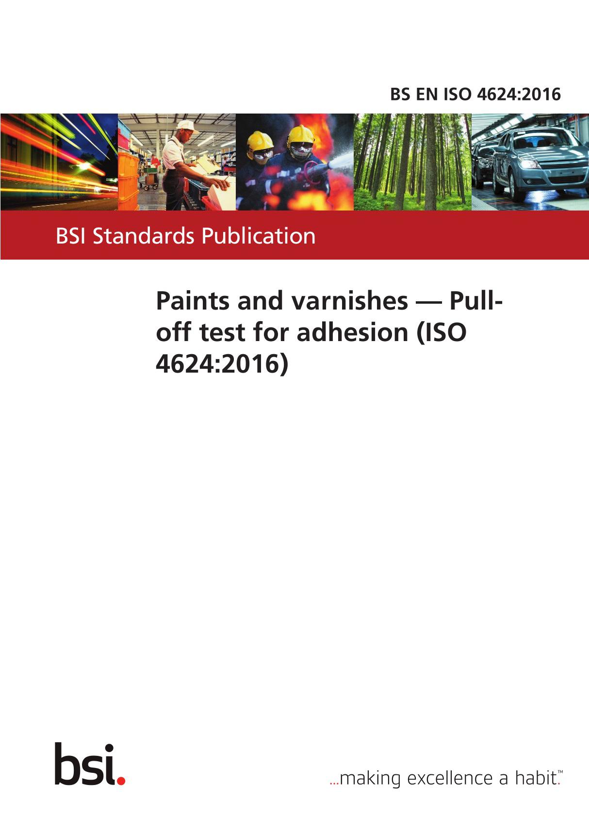 BS EN ISO 4624-2016