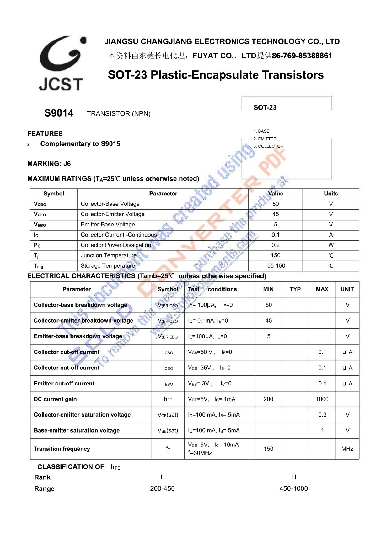 贴片三极管j6