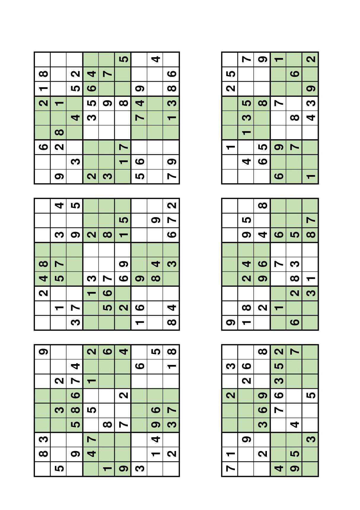 九宫格数独(入门级-30题)