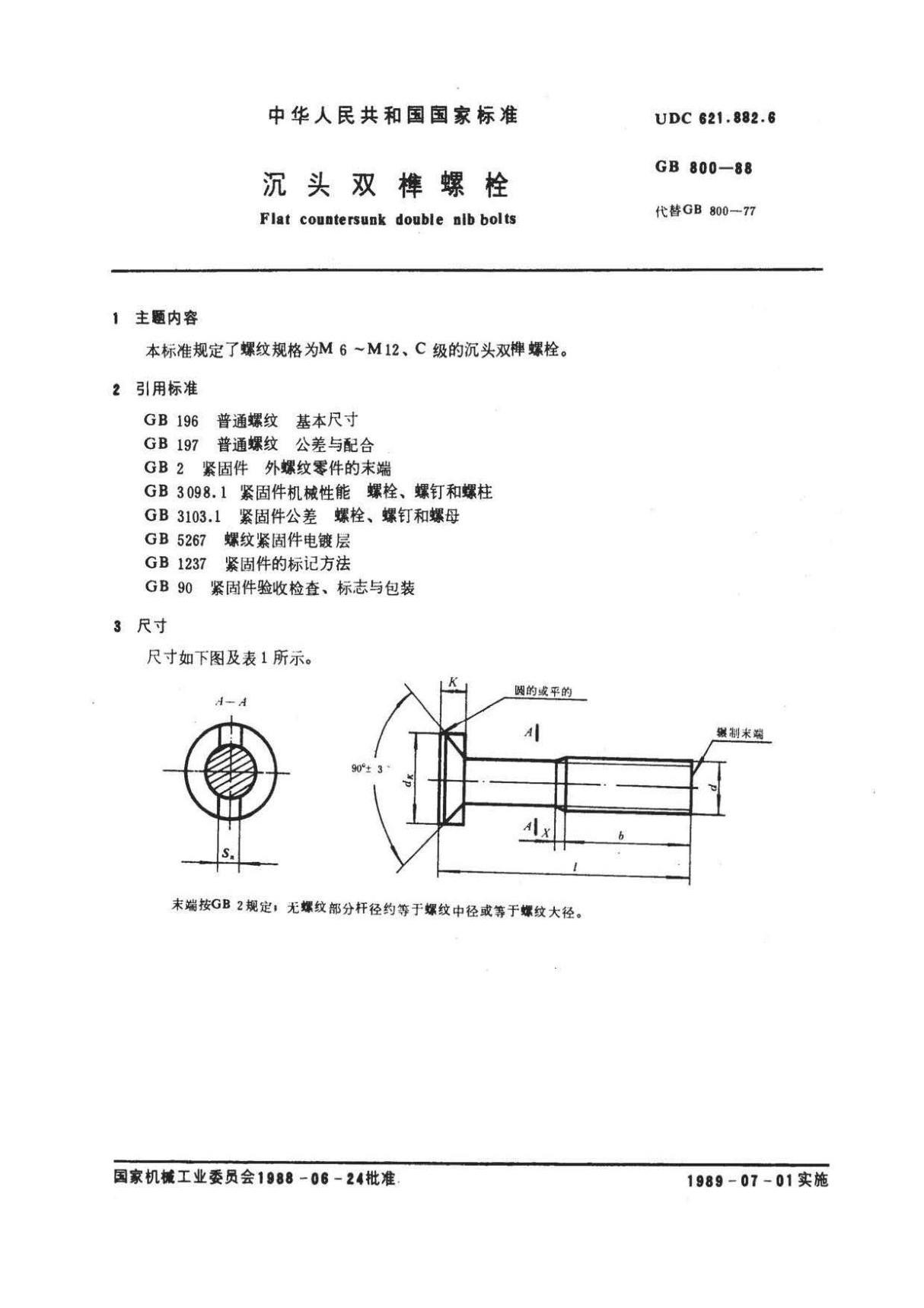 GBT 800-1988