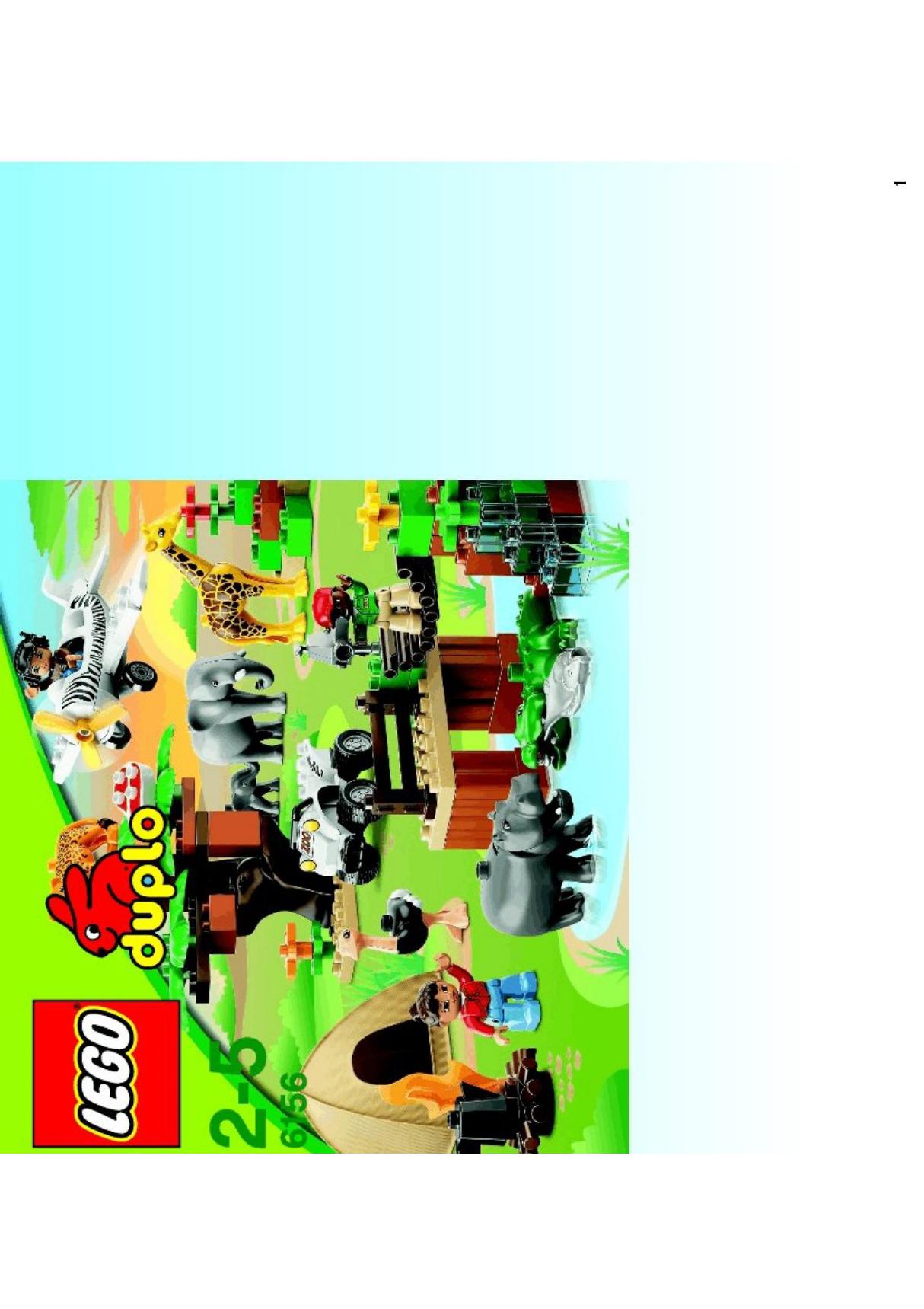 乐高lego duplo 6156说明书