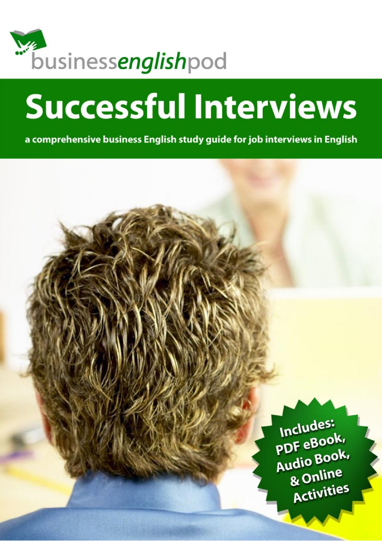 (商务英语播客·电子书系列).Business.English.Pod.(BEP).3.Successful.Interviews