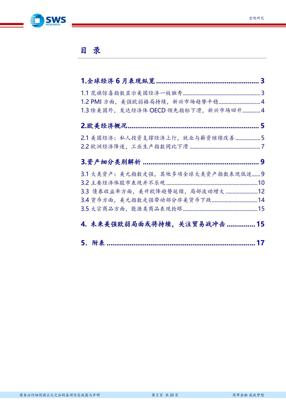 美国经济最后的狂欢，贸易战谁会先倒下-2018年6月全球经济月报