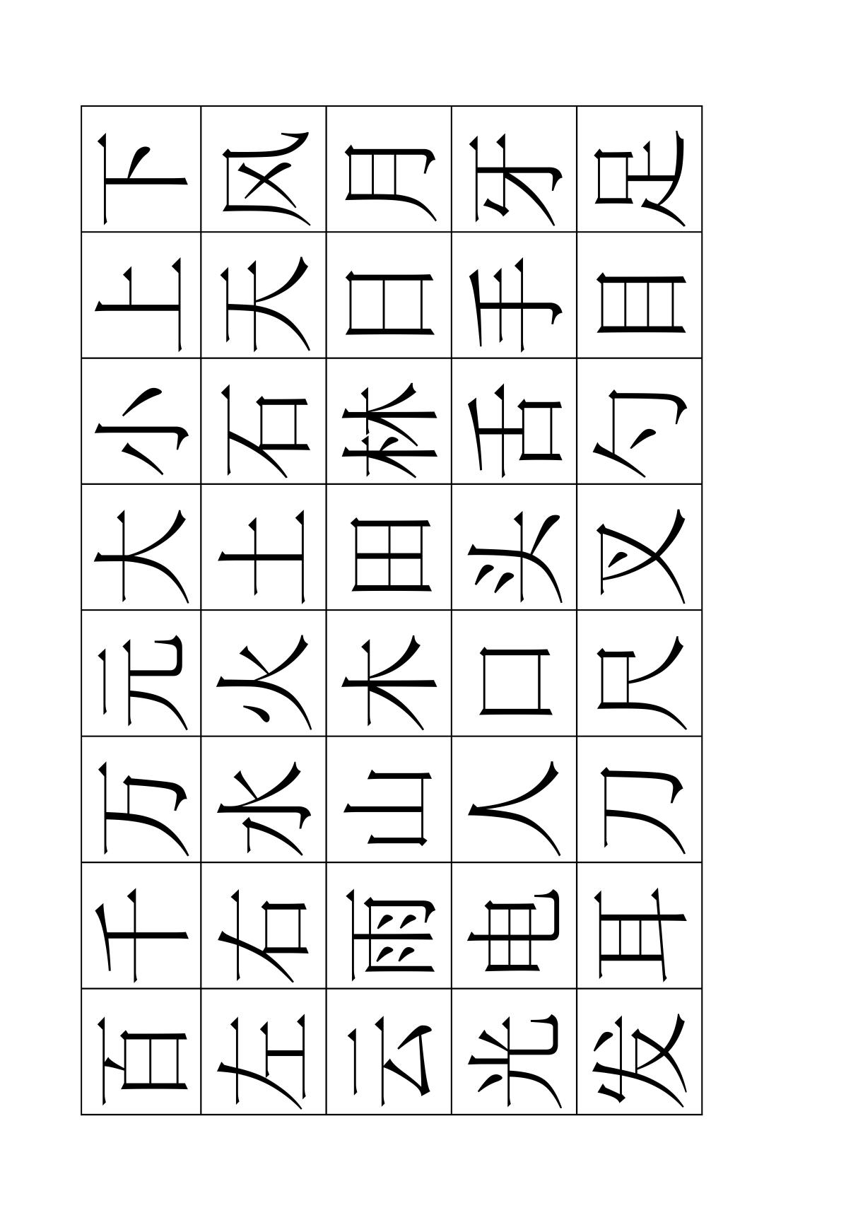 幼儿识字100字