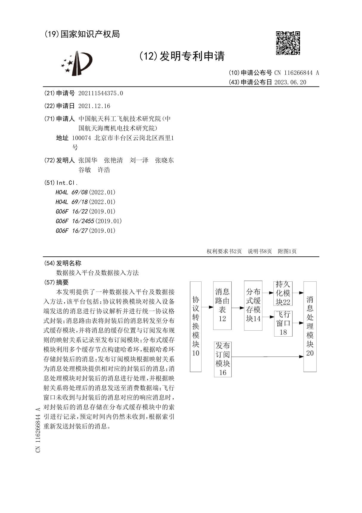 数据接入平台及数据接入方法