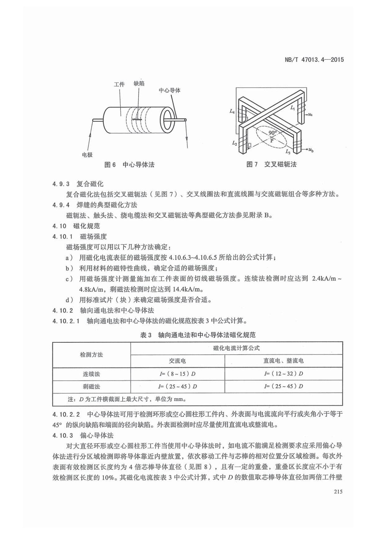 行业标准规范-NB-T 47013.4-2015 承压设备无损检测 第4部分 磁粉检测 2