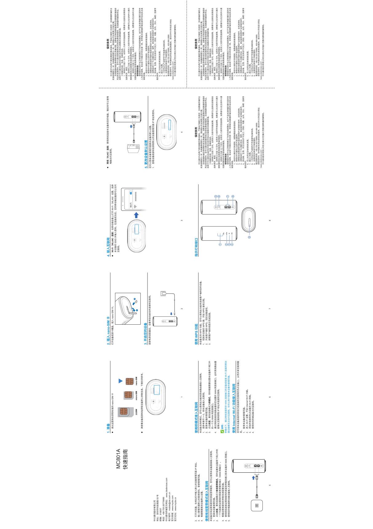 ZTE中兴MC801A快速指南