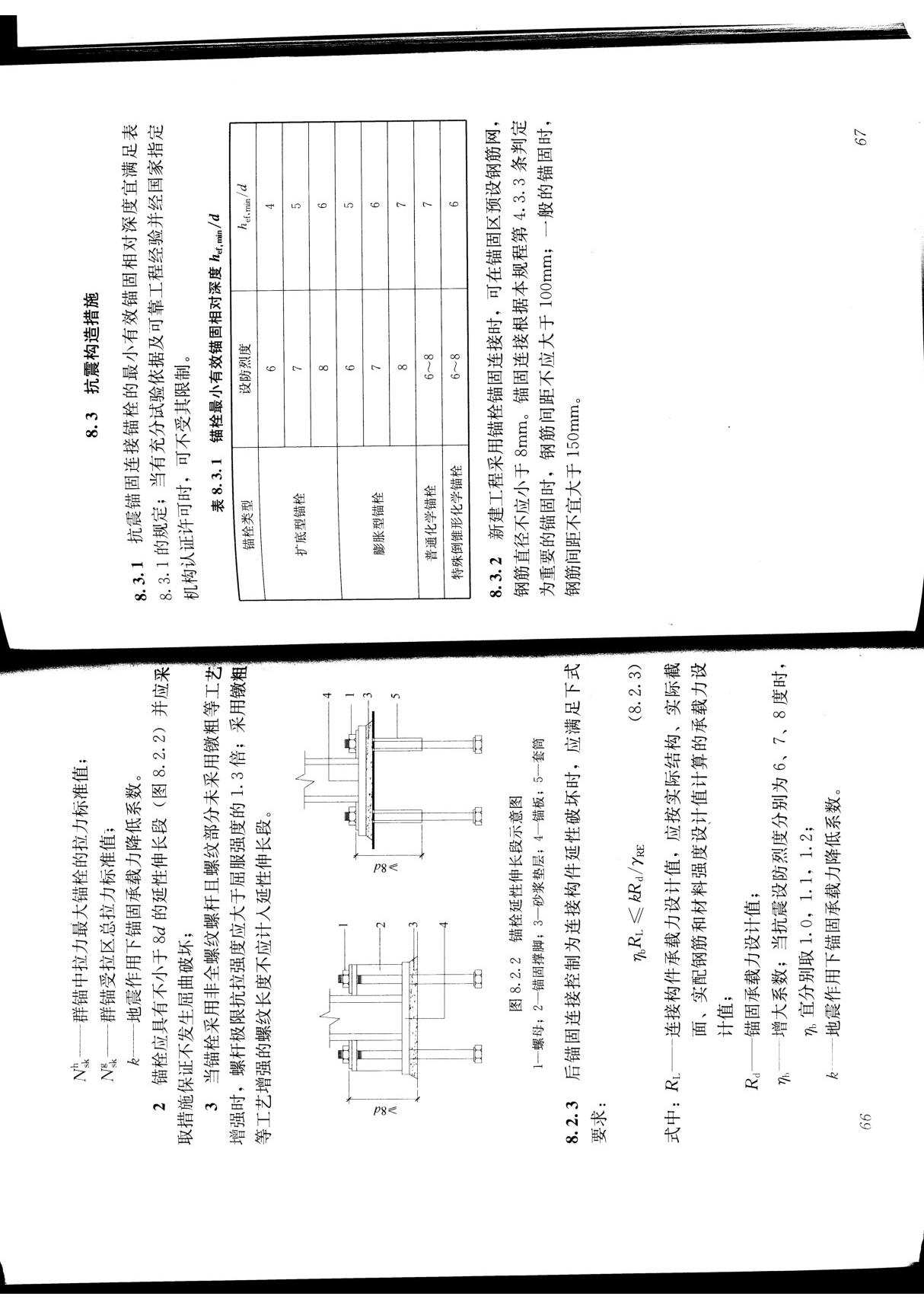 JGJ 145-2013 混凝土结构后锚固技术规程-行业规范标准全文电子版下发 2