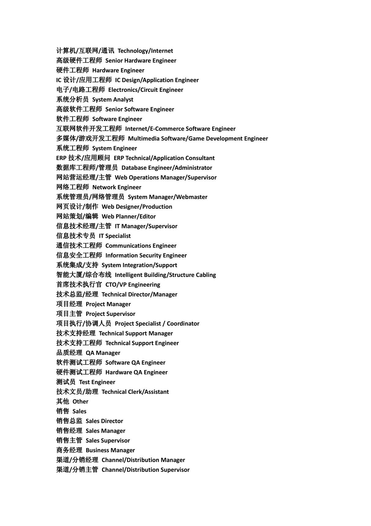 行业翻译(精选推荐PDF)