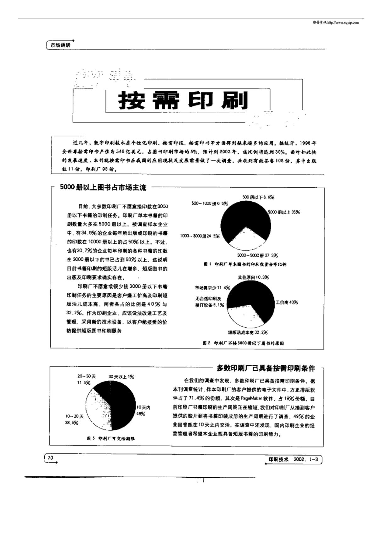 按需印刷