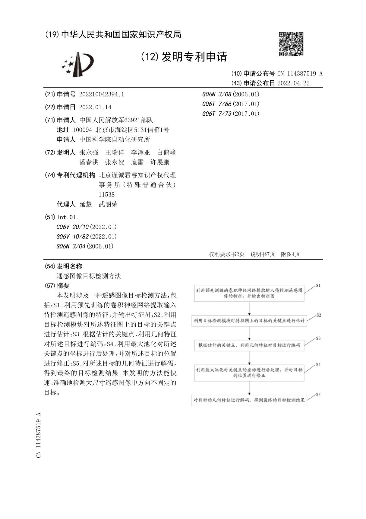 遥感图像目标检测方法