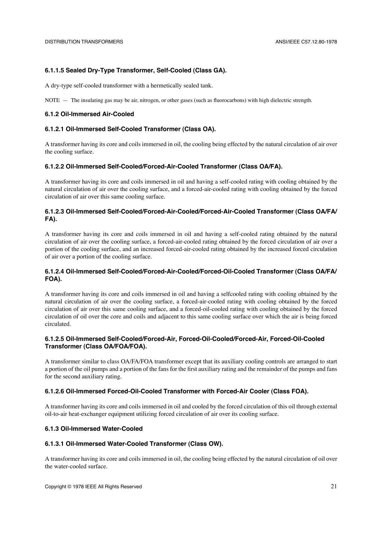 IEEE Std C57.12.80-1978 IEEE Standard电气和电子工程师协会标准Part 2