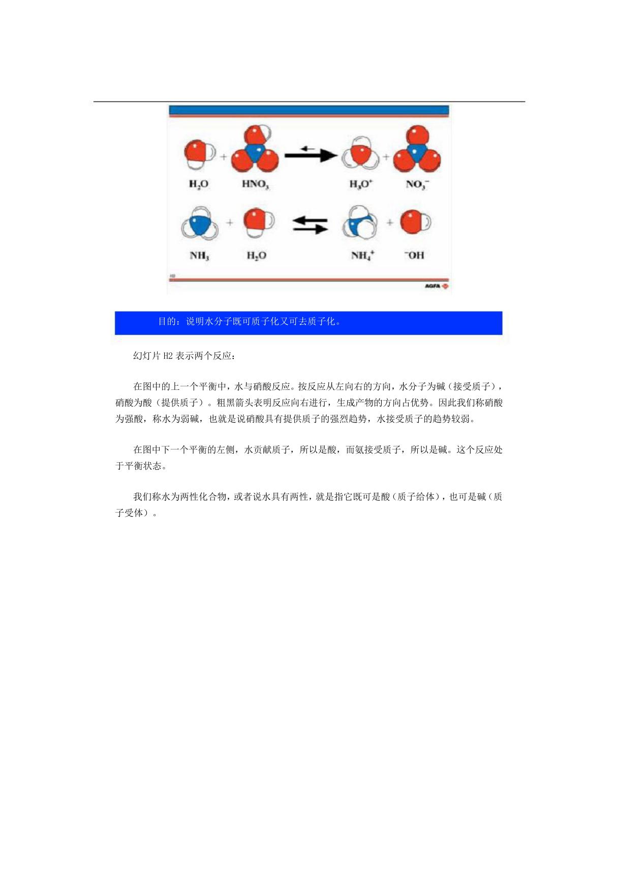 质子化和去质子化