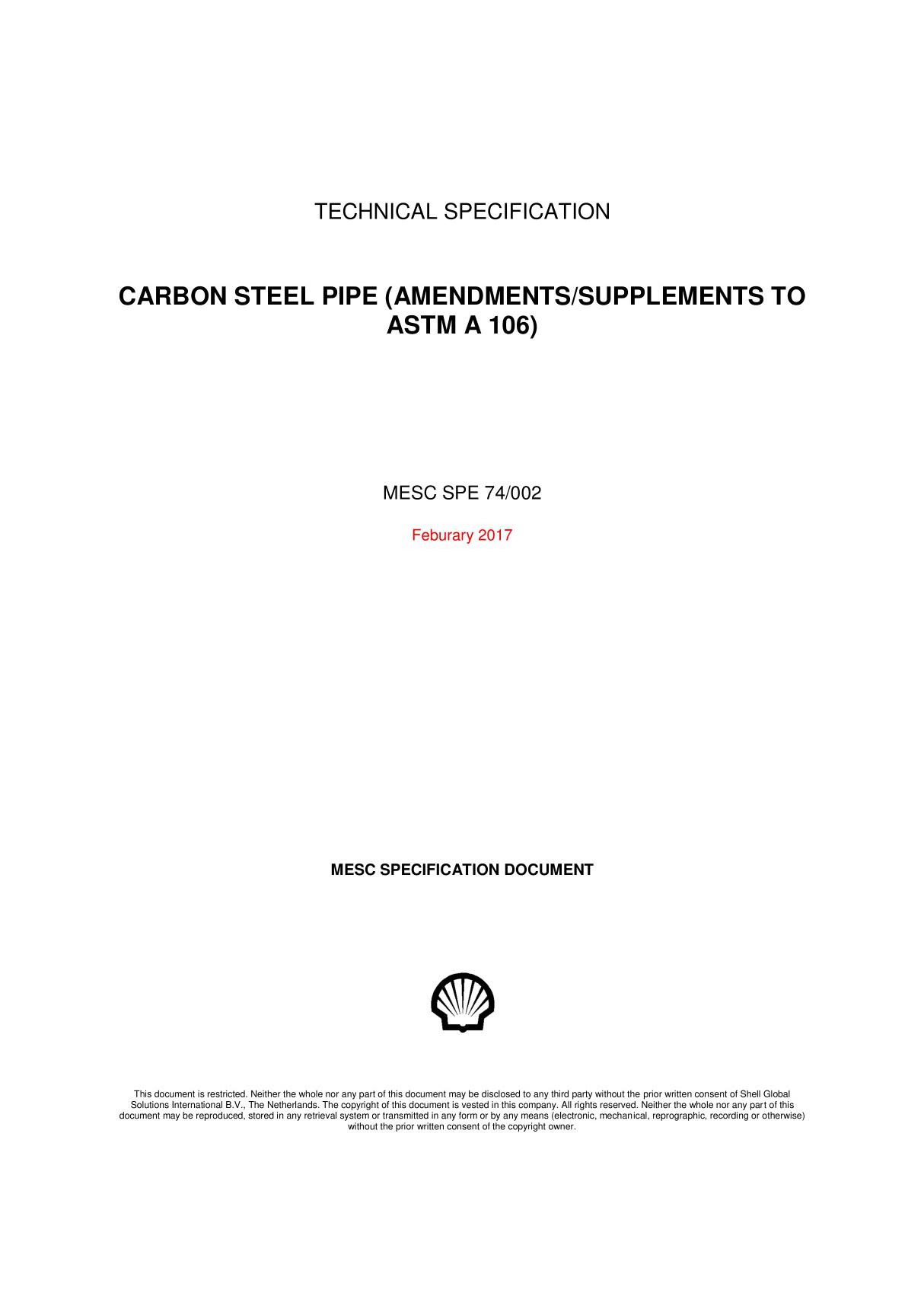 MESC SPE 74-002-2017