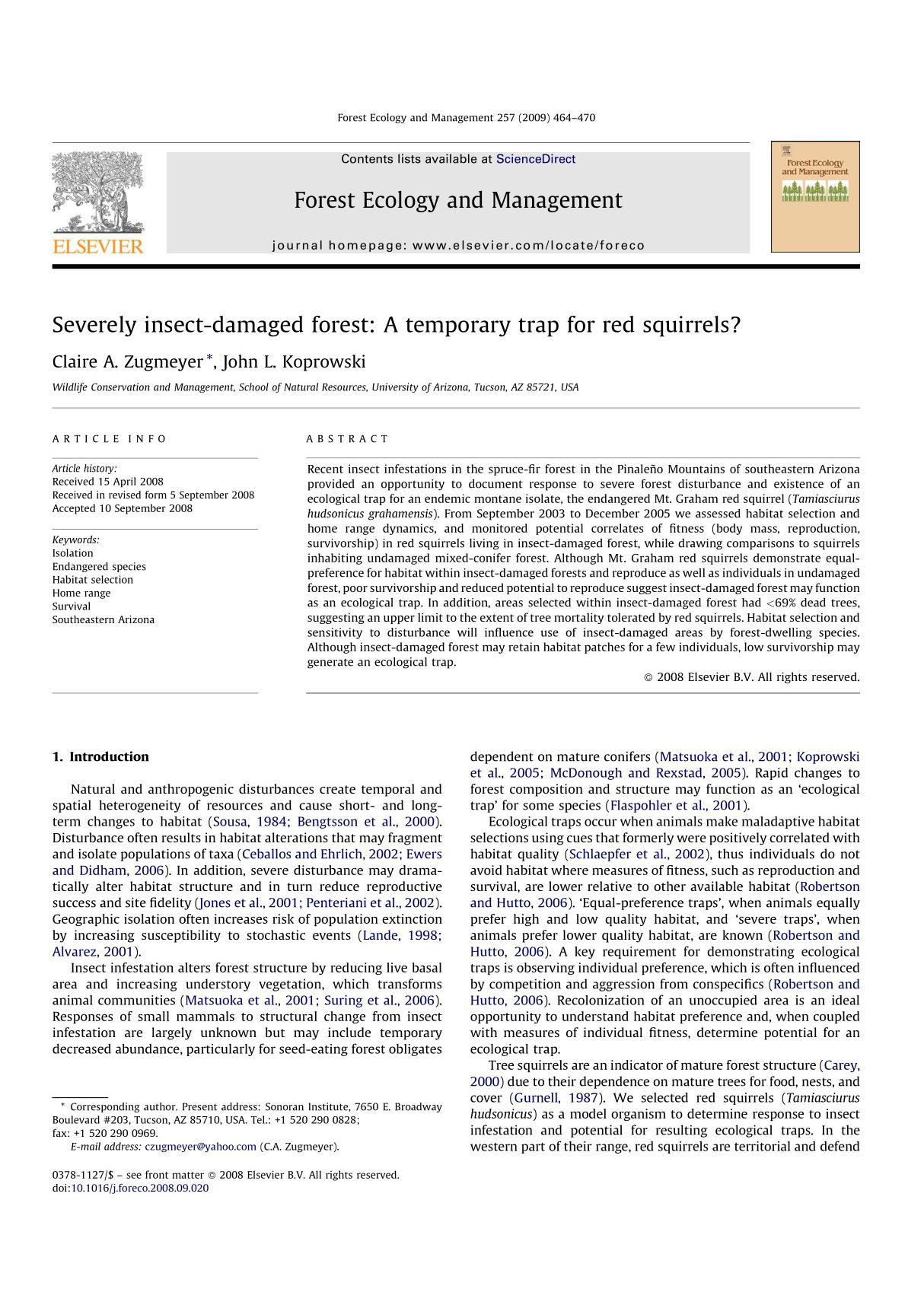 forest ecology and management 森林生态与管理