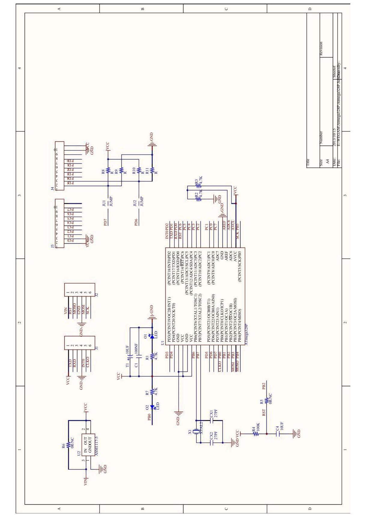 Atmega328原理图