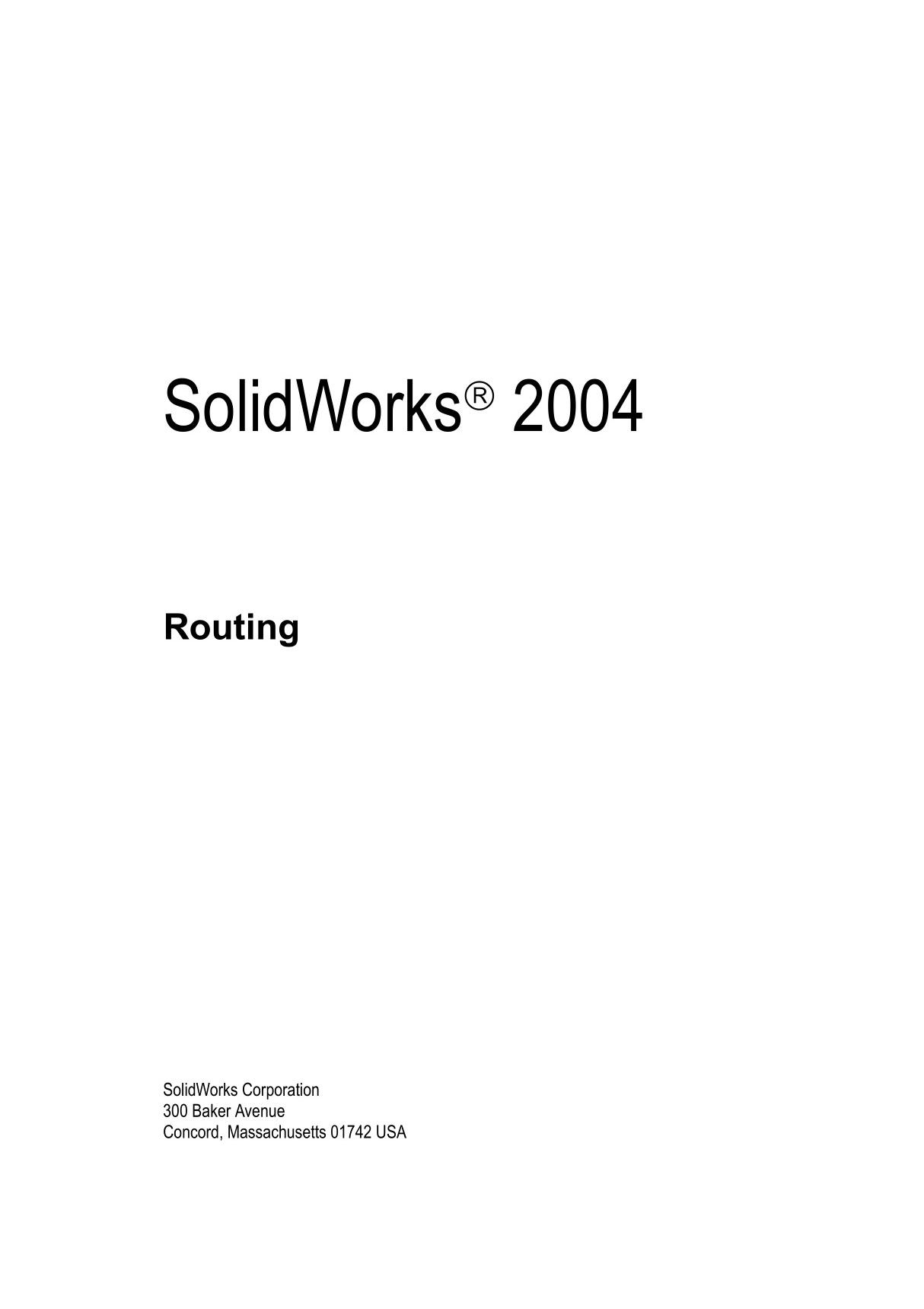 solidworks Routing管道教程