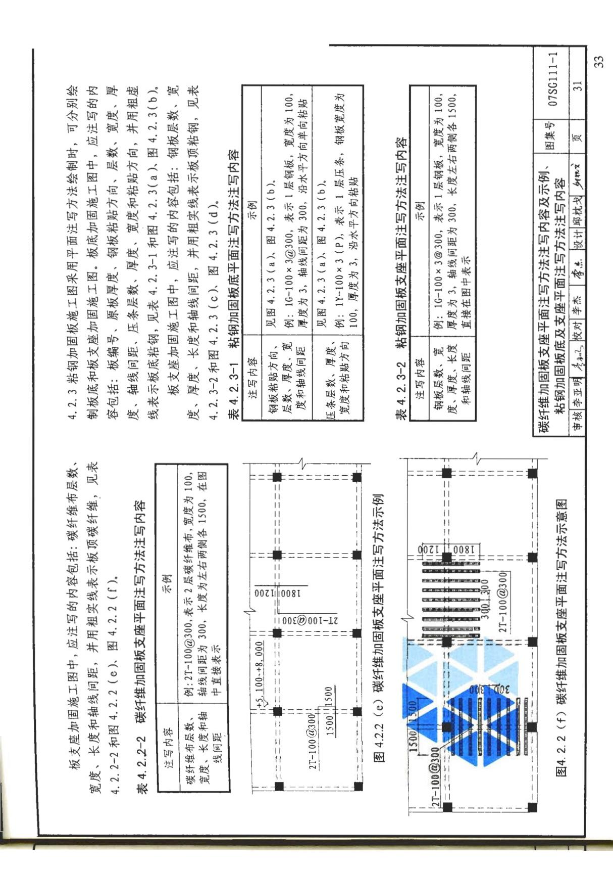 国标图集07SG111-1 建筑结构加固施工图设计表示方法图集电子版 2