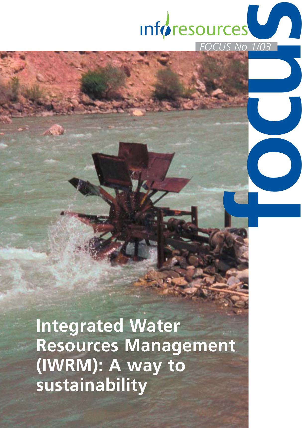 integrated water resources management iwrm a way to 水资源综合管理水资源综合管理办法