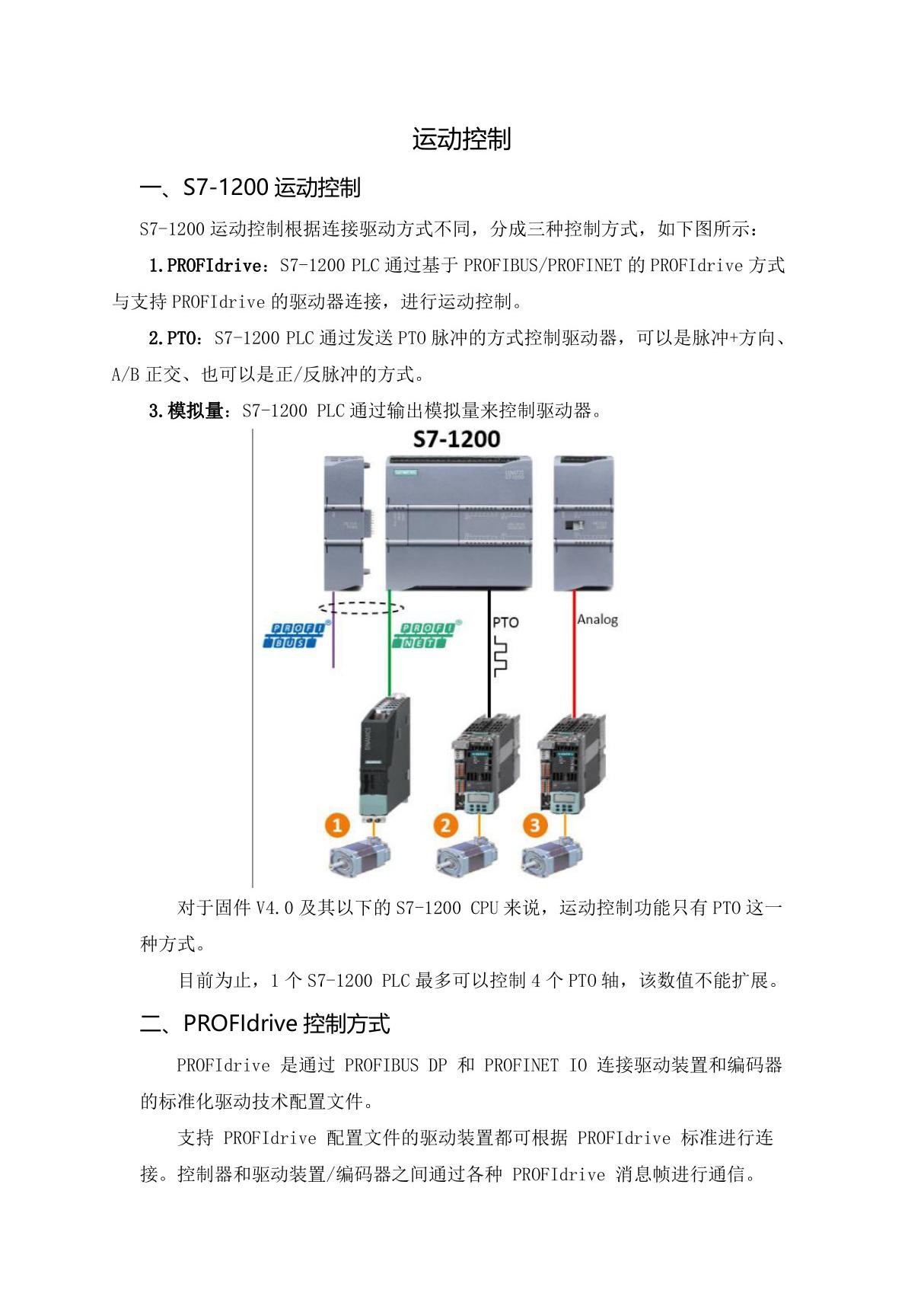 西门子1200系列PLC教程-运动控制