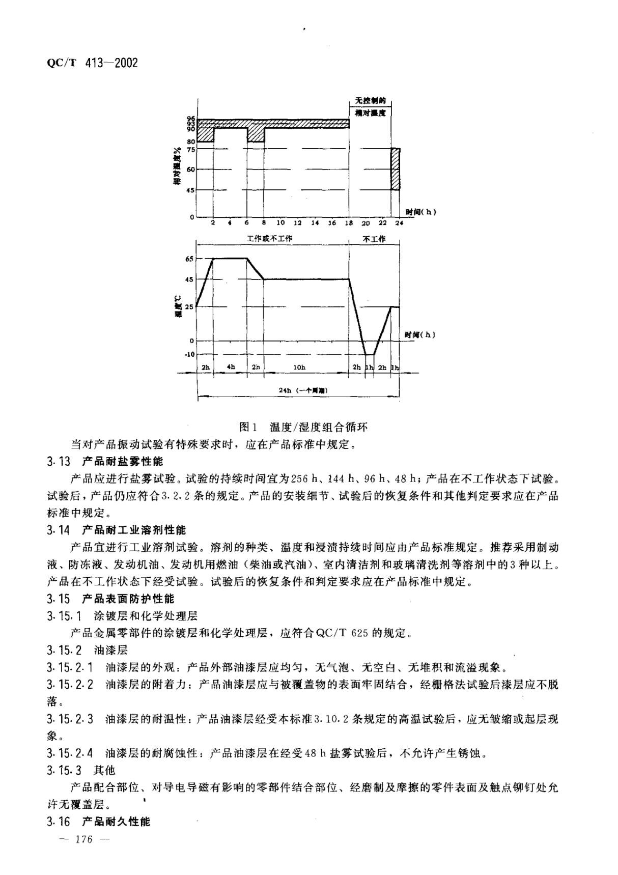 QCT 413-2002 汽车电气设备基本技术条件-国家标准规范技术性规定电子版下载 2