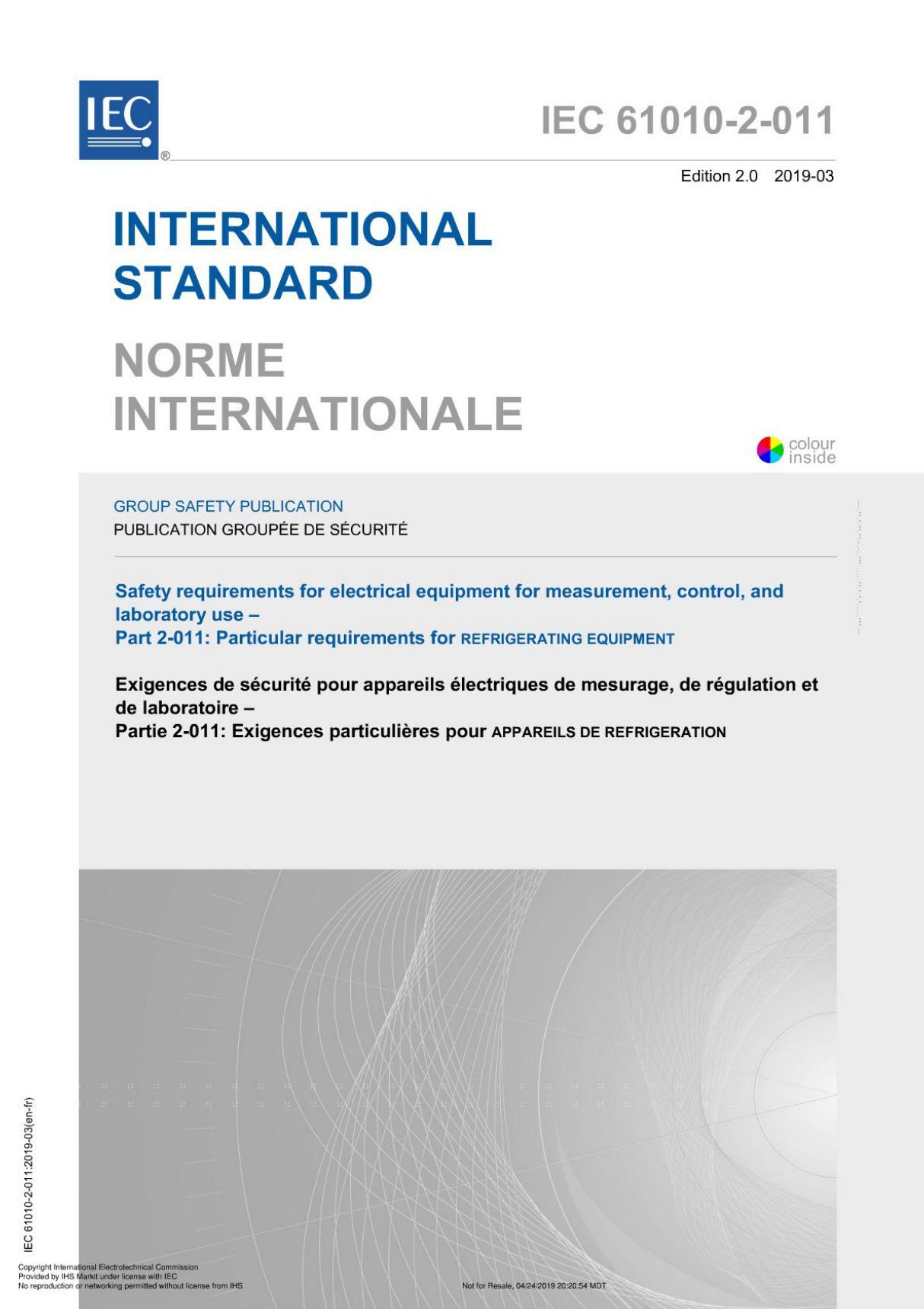 IEC 61010-2-011-2019