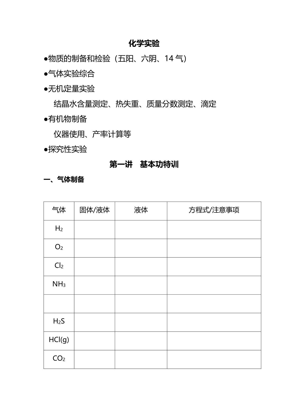 16.化学实验