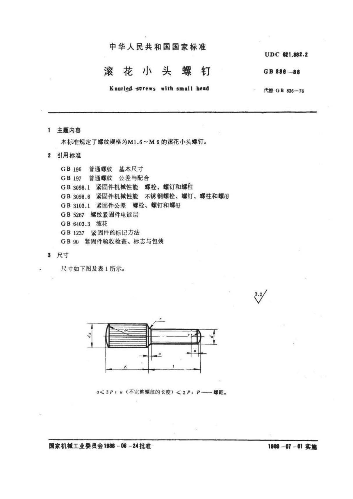 GBT 836-1988