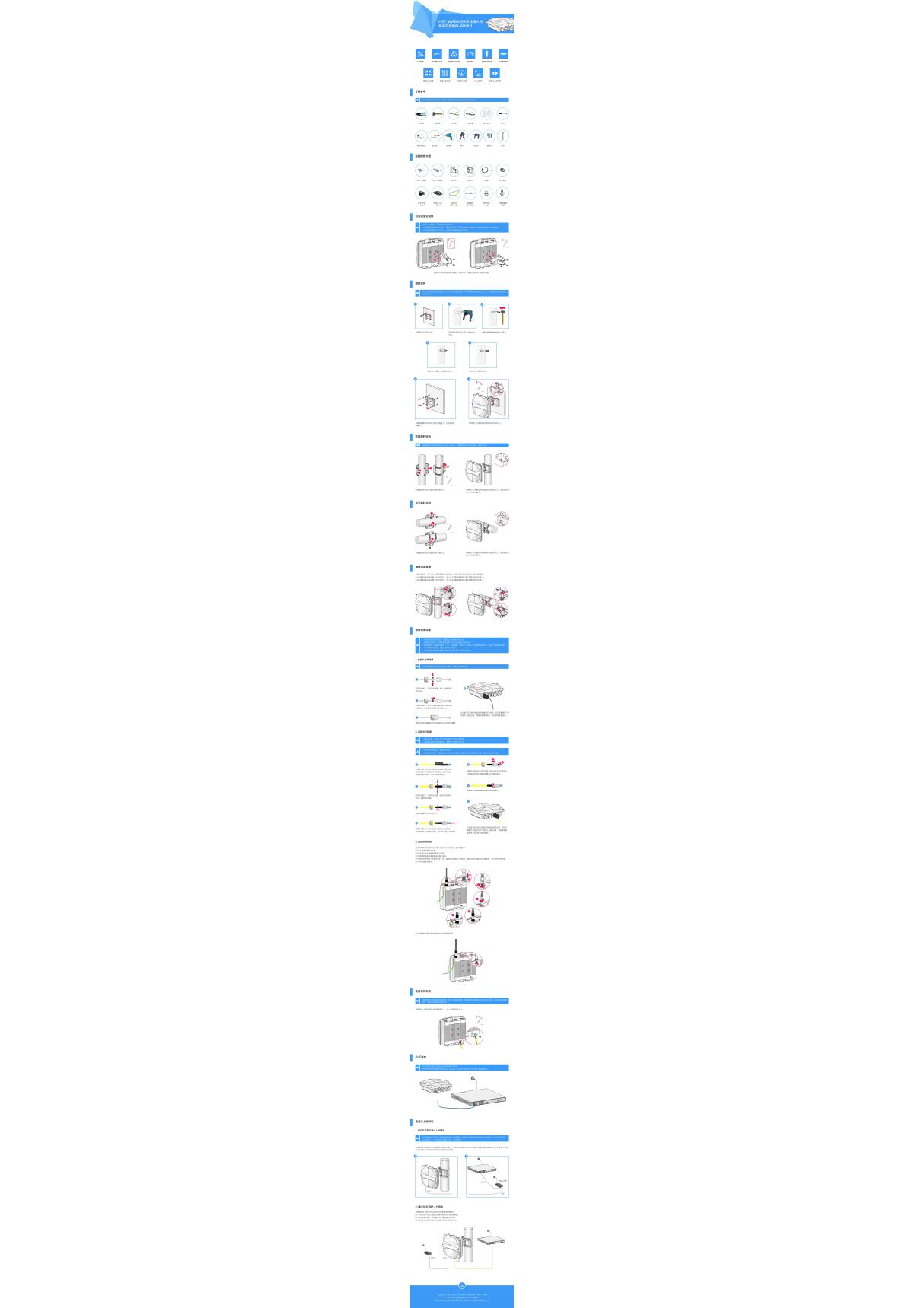 H3C WA6620X无线接入点 快速安装指南-6W101