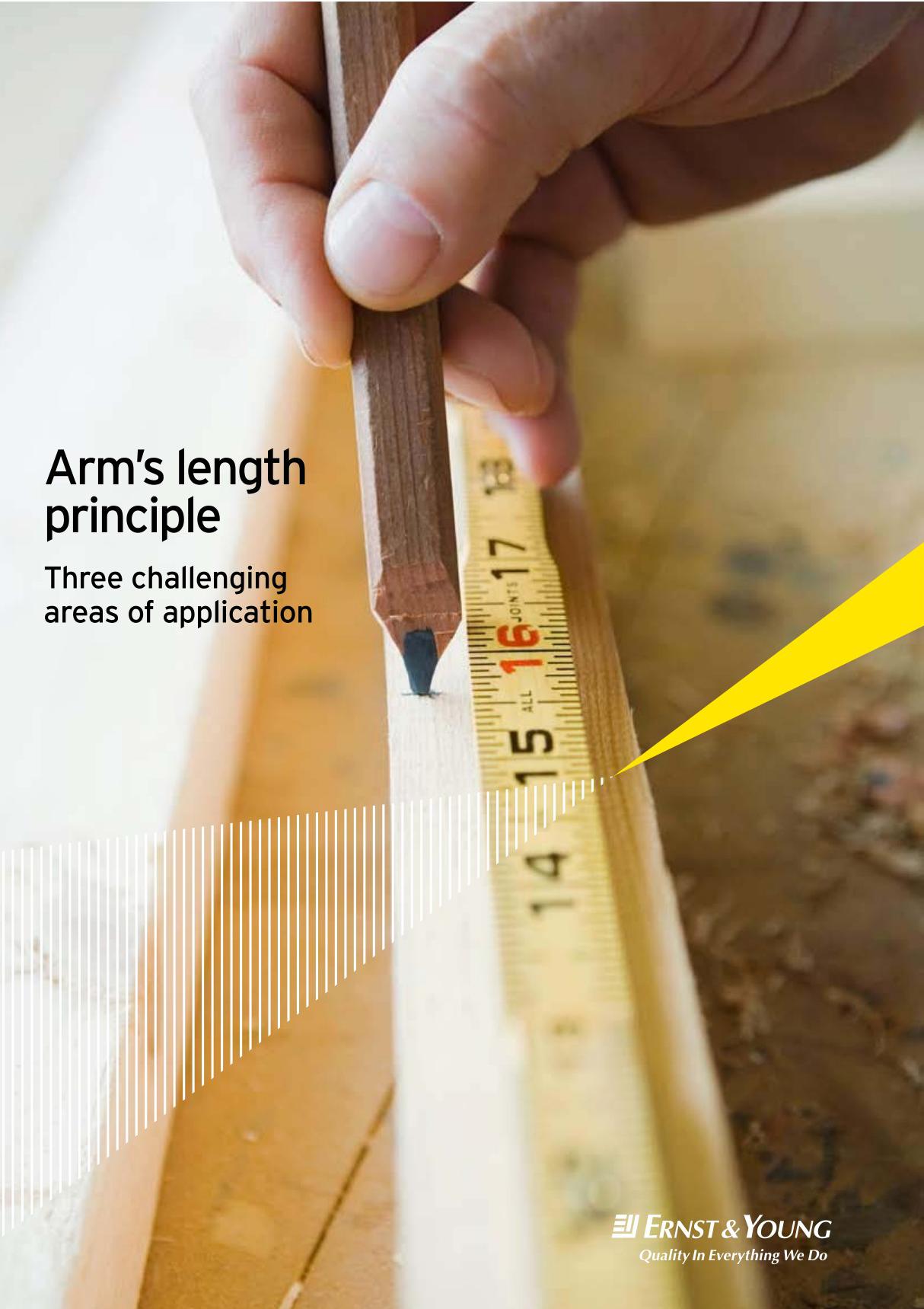 安永报告 独立交易原则Arm's length principle - three challenging areas of application