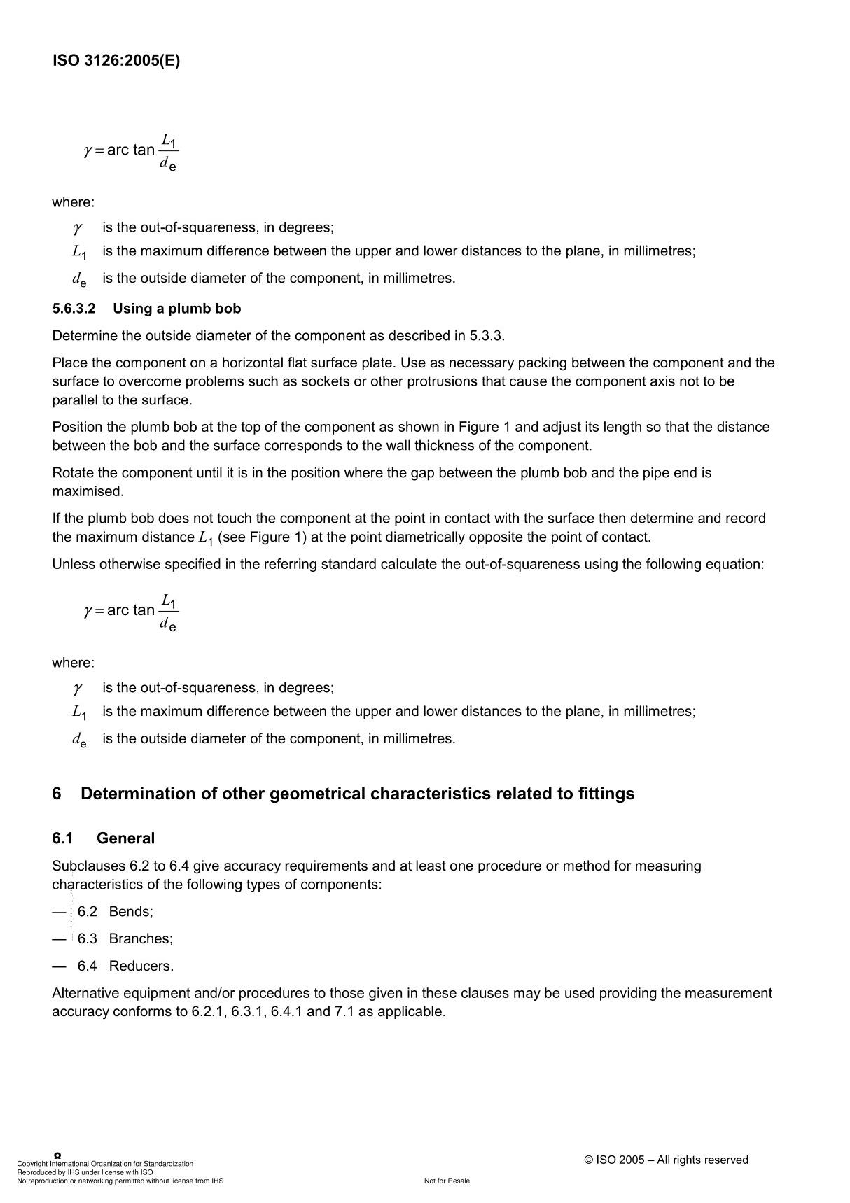 ISO 3126-2005 Standard国际标准化组织国际标准规范电子版下载 2