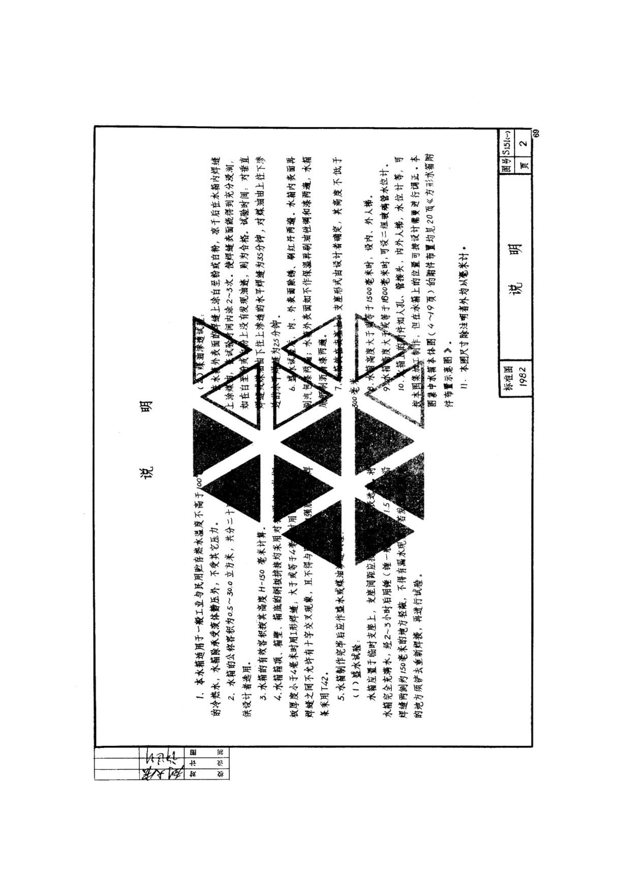 国标图集S151(一)水箱-给排水国家建筑标准设计图集电子版 1