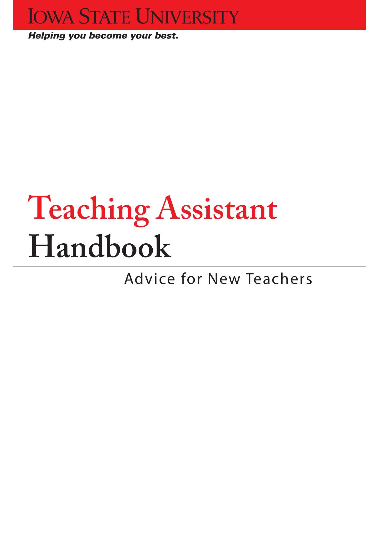 teaching assistant