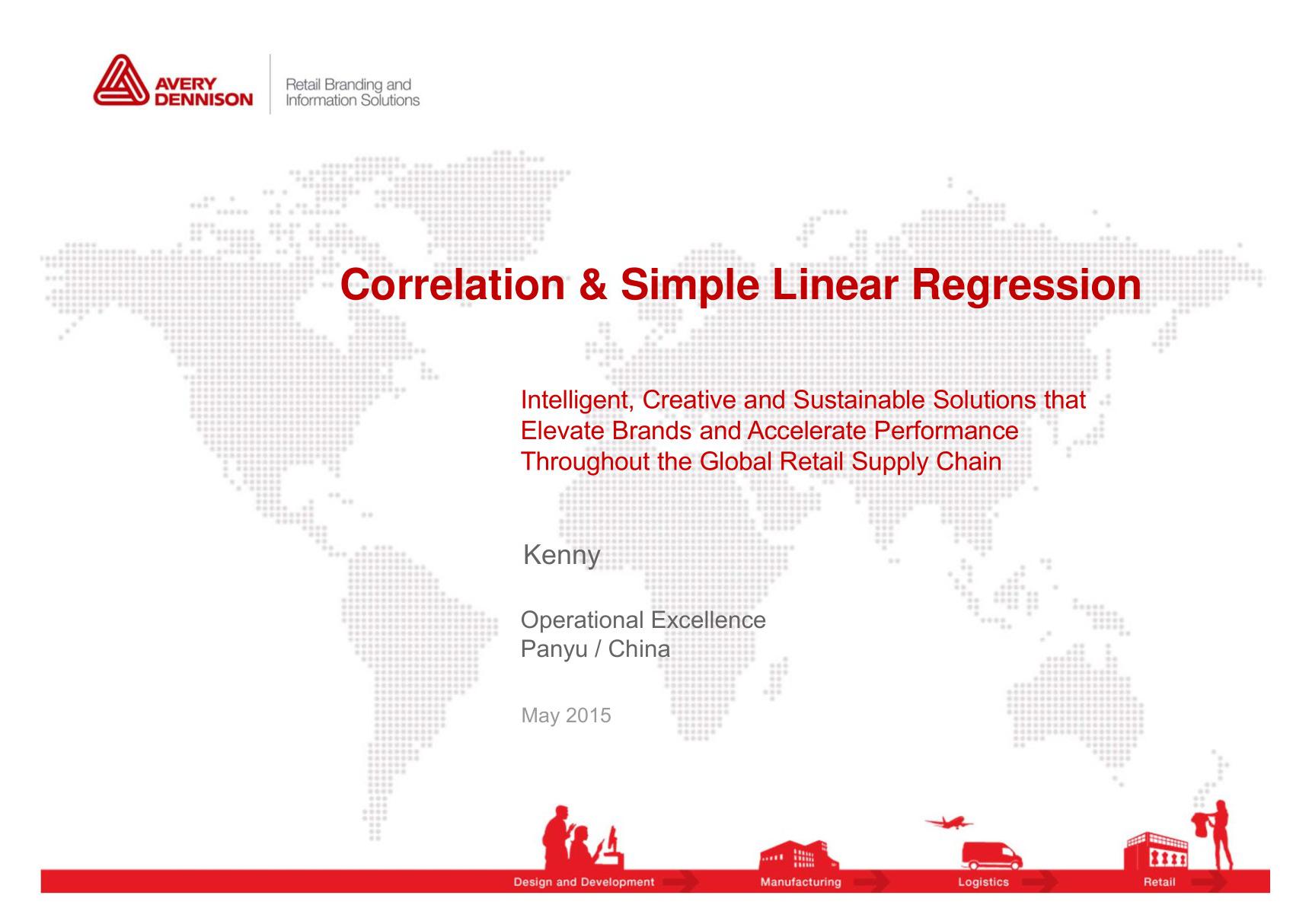 第九课 Correlation & Regression