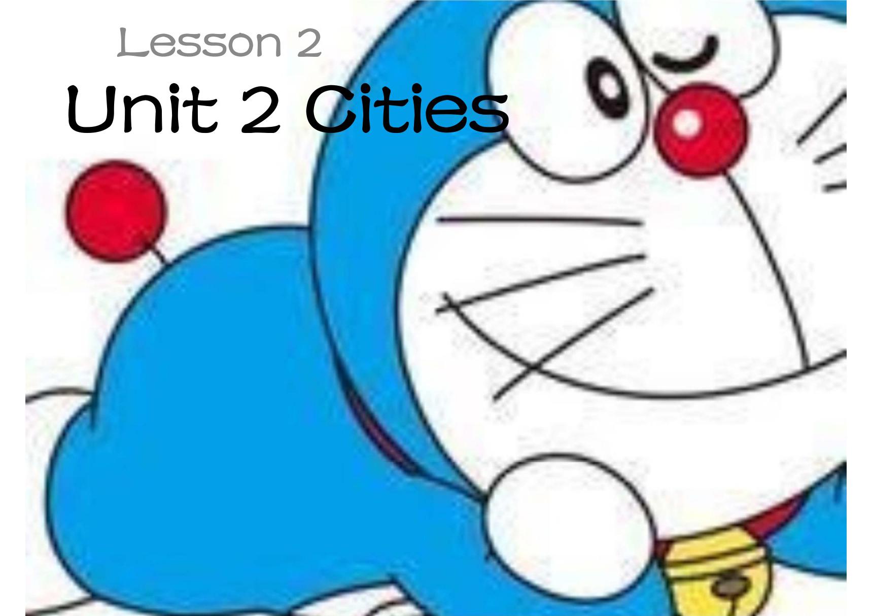 人教部编版 四年级 下册 英语 Unit 2 Cities Lesson 2 课件