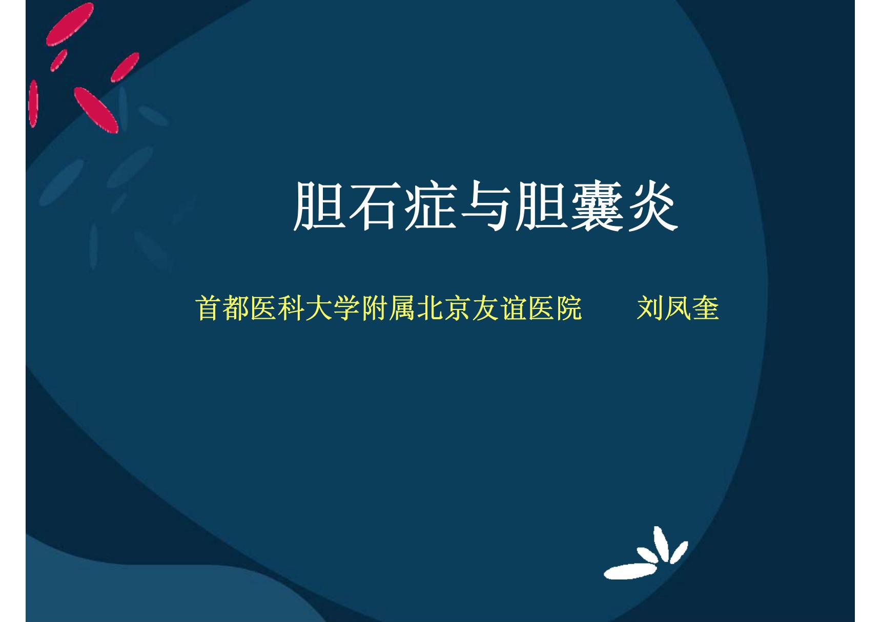 胆石症与胆囊炎(PPT)