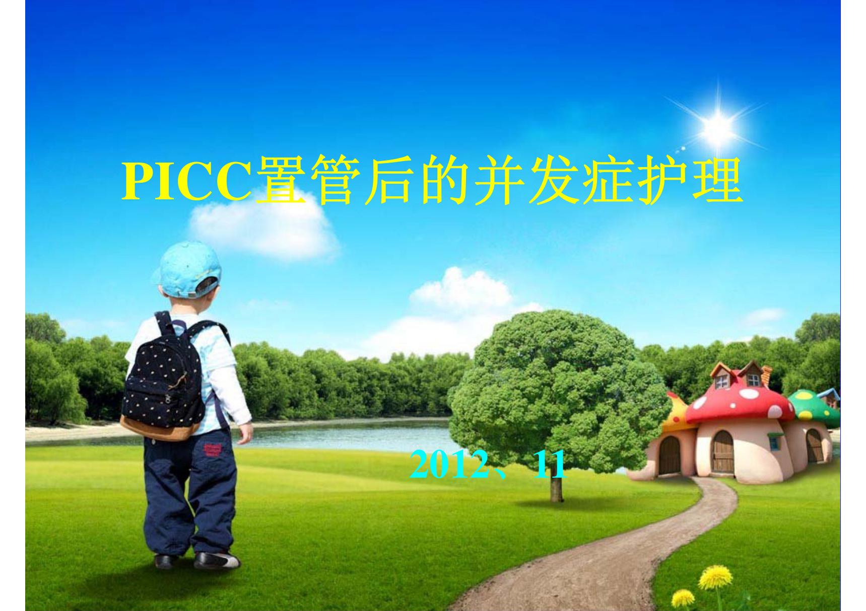 PICC置管维护-课件(PPT演示)