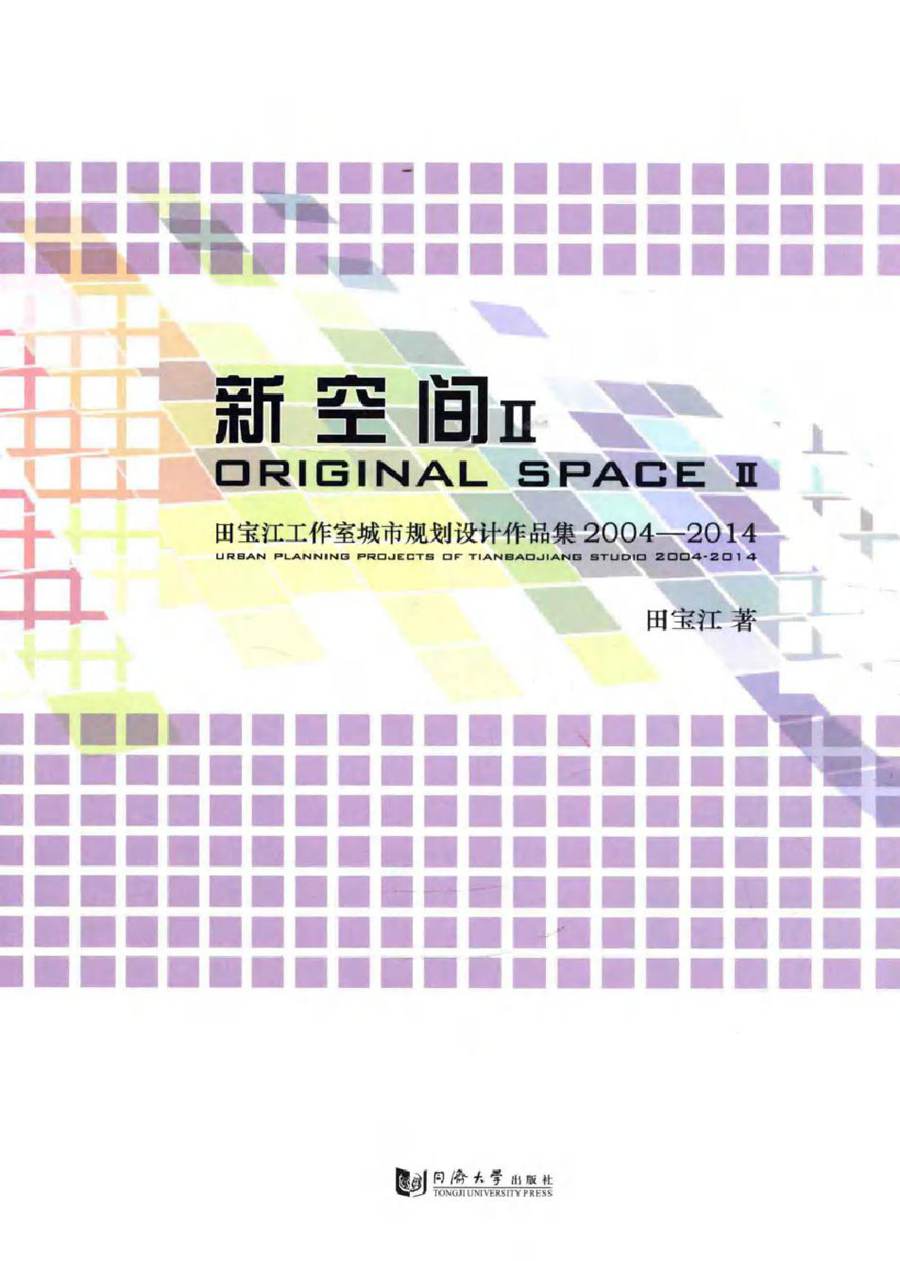 新空间 2 田宝江工作室城市规划设计作品集 2004-2014 田宝江 著 (2014版)