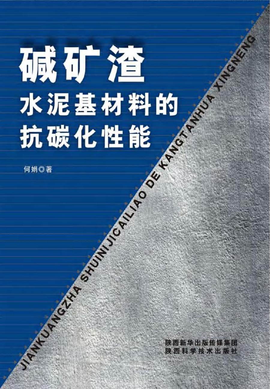 碱矿渣水泥基材料的抗碳化性能 何娟 著 (2015版)