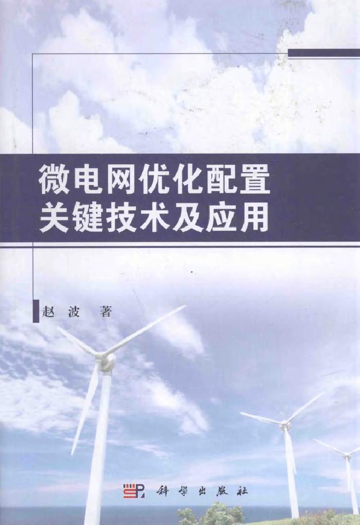 微电网优化配置关键技术及应用