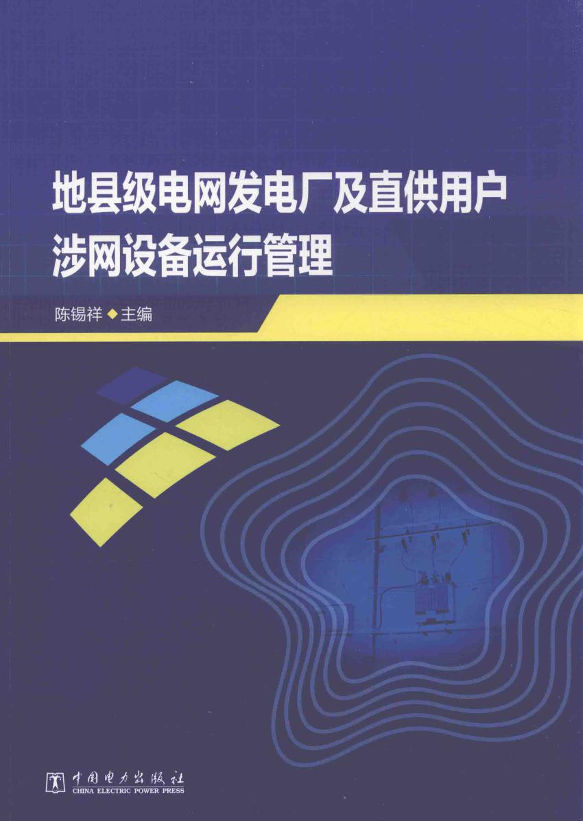 地县级电网发电厂及直供用户涉网设备运行管理 (陈锡祥)