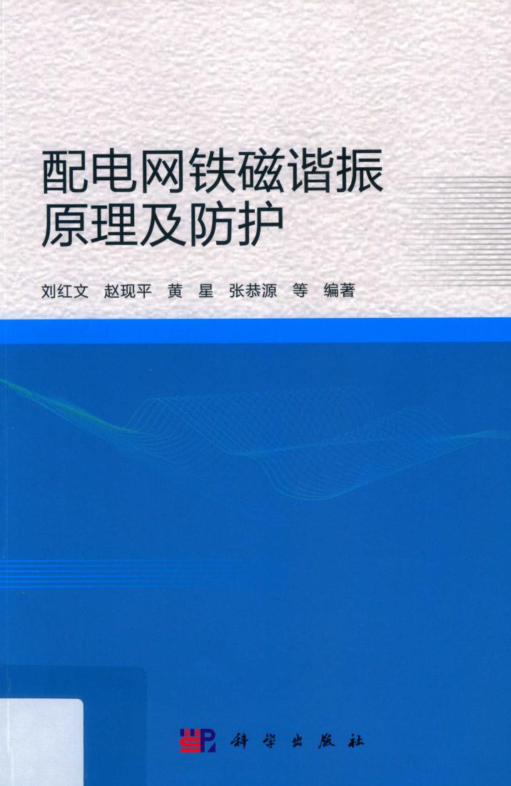 配电网铁磁谐振原理及防护 刘红文 等 (2019版)