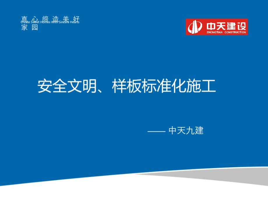 中天 施工现场 安全文明、质量样板标准化做法 100页 图文并茂