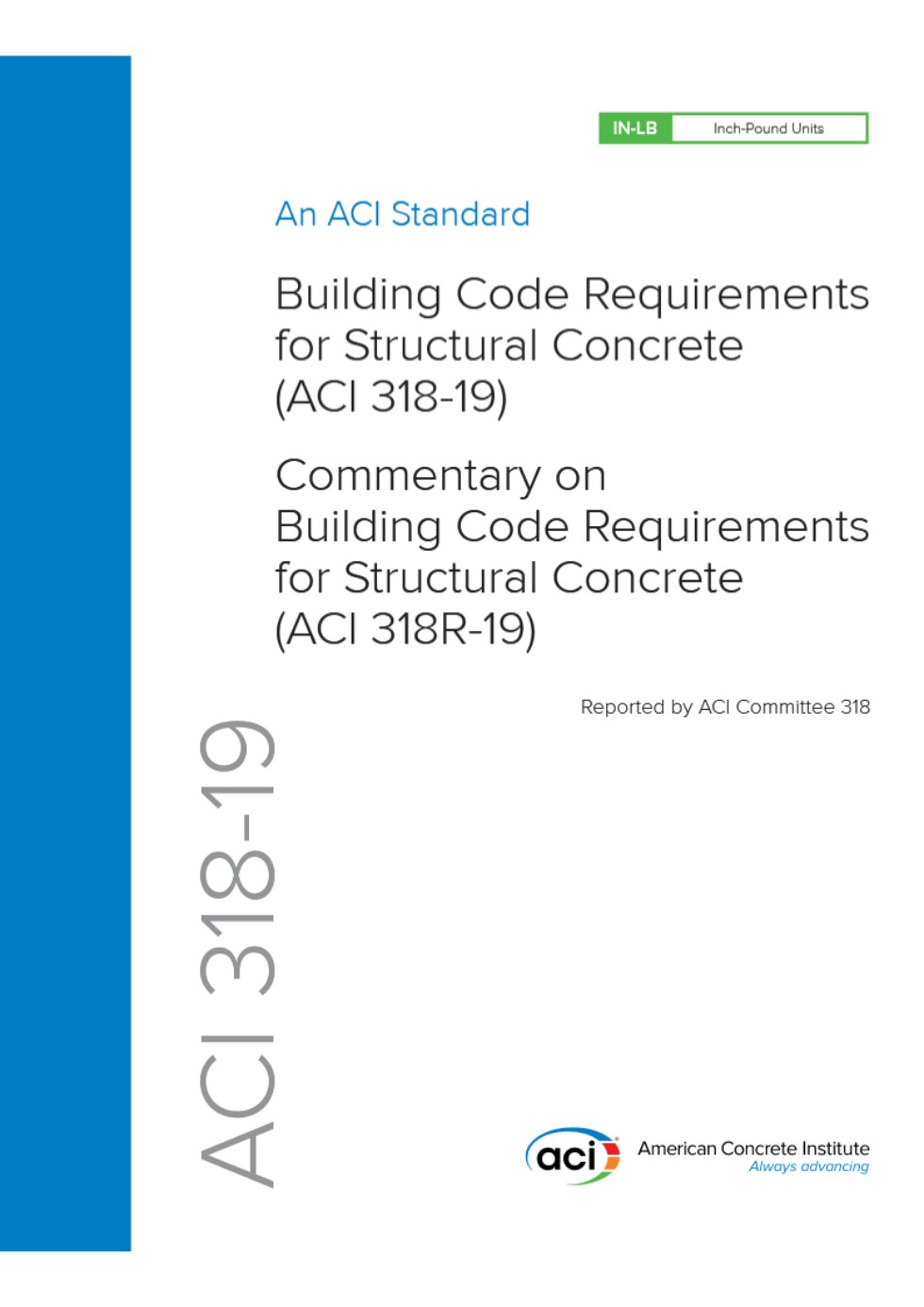 ACI318 19 结构混凝土的建筑规范要求